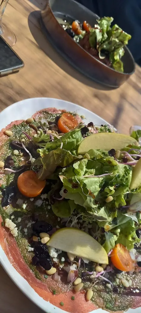 Carpaccio de Bœuf Frites Maison